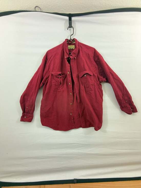 Cabela's Other - Cabela's Deerskin Soft Chamois Shirt Size XL/XG Red